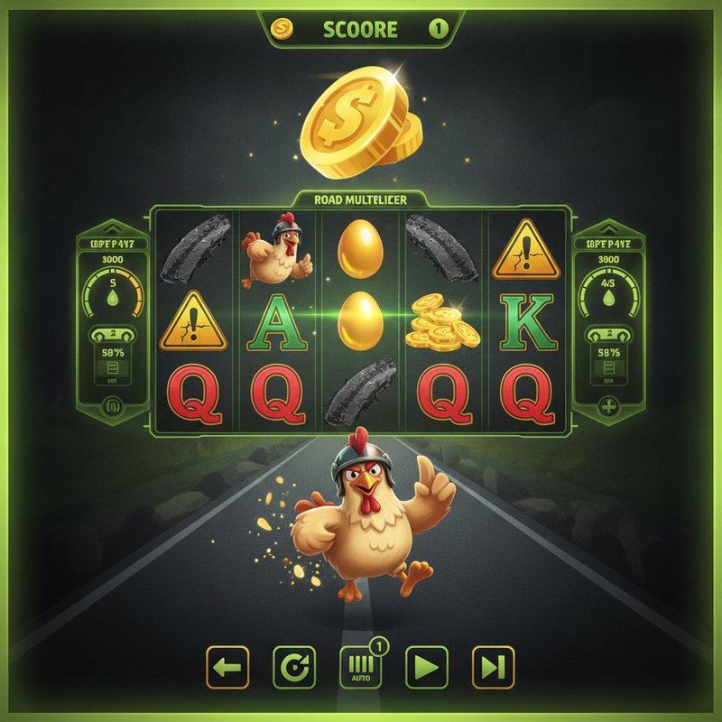 Schermata di gioco Chicken Road 2